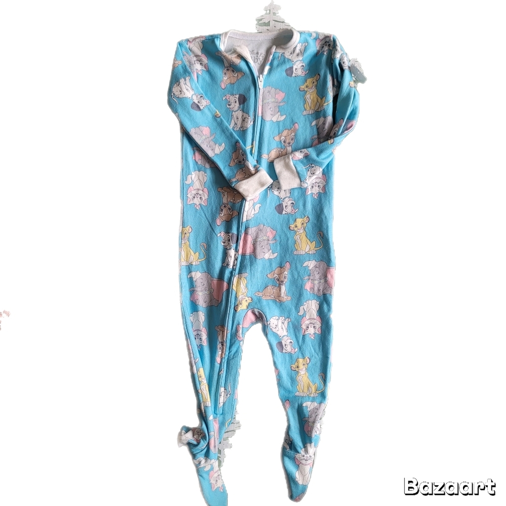 Disney Blue Kids One Piece Size 12 Months Pajamas